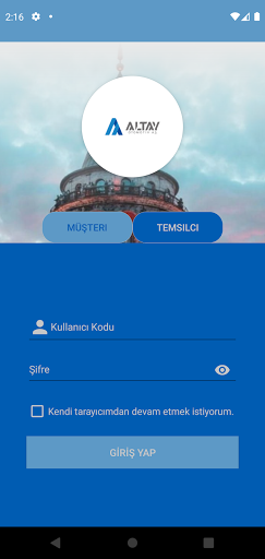 Altay Otomotiv B4B Screen 3