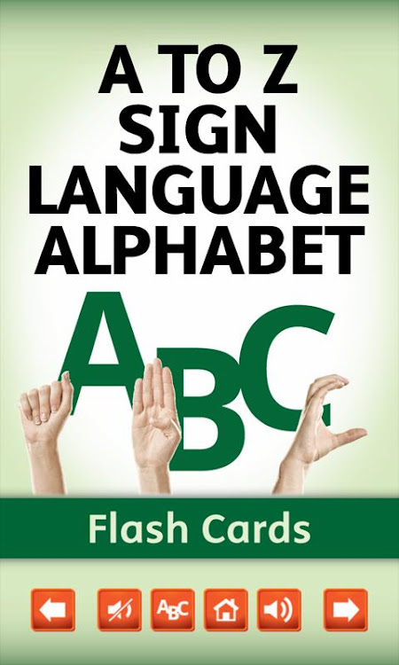 Sign Language Alphabet Cards - 1.3 - (Android)