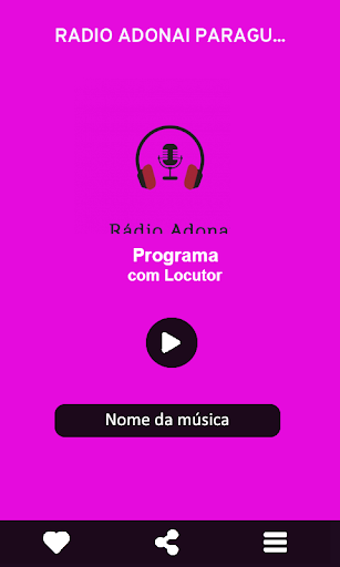 Android application Rádio Adonai / Paraguaçu Pta screenshort