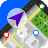 GPS Navigation Map Directions Compass GPS Tracker icon