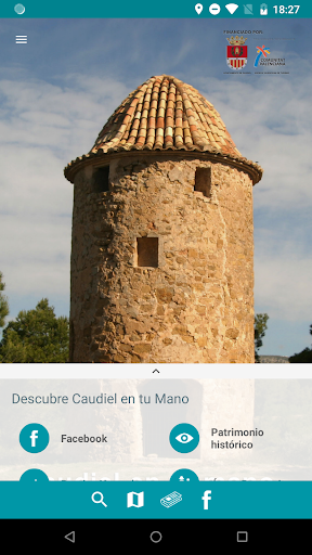 Android application Caudiel en tu Mano screenshort