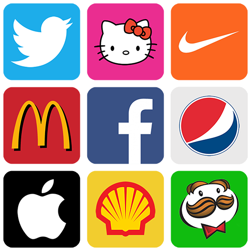 Guess the logo game clearance online