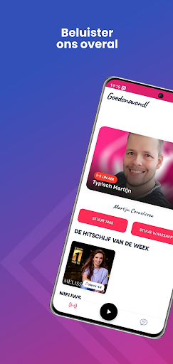 Android application GewoonFM screenshort
