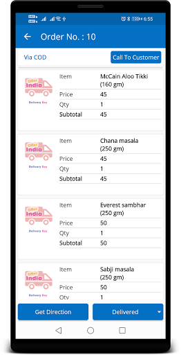 Offerindia Delivery Boy Screen 3