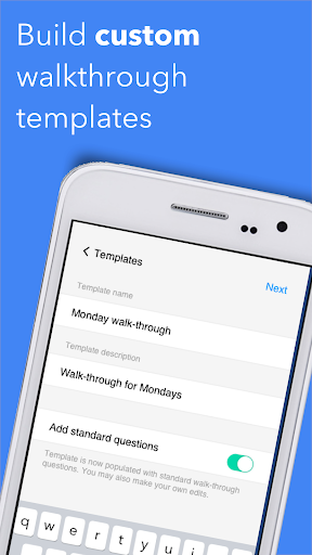 Android application Education Walkthrough screenshort