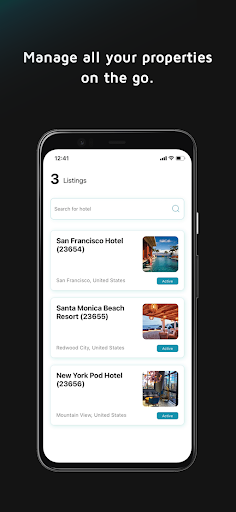 Android application Stayflexi screenshort