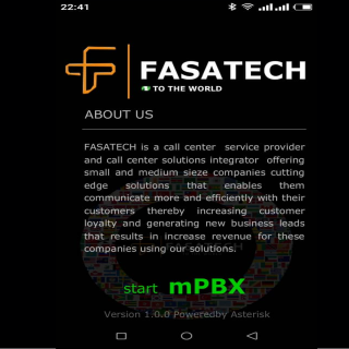 Android application FASAT screenshort