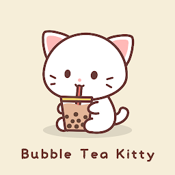 Imagen de ícono de Bubble Tea Kitty Theme +HOME