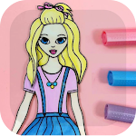 Cover Image of Download Make Paper Doll Wig  APK