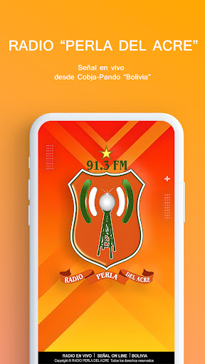 Android application Radio Perla del Acre Cobija screenshort