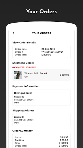 sTrendy Flutter Theme