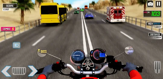Highway Bike Rider Simulator