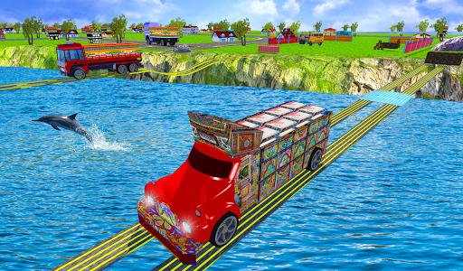 Android application Indian Truck Racing Simulator screenshort