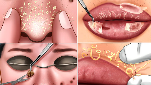 ASMR Doctor Games Makeover Spa Screen 2