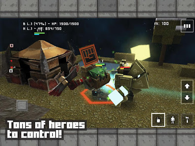 Captura de Pantalla 12 Block Fortress: War android