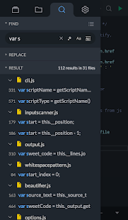 Spck Code Editor / JS Sandbox / Git Client android2mod screenshots 4