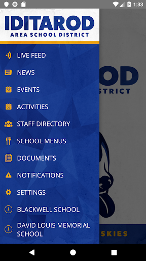 Iditarod Area School District Screen 2