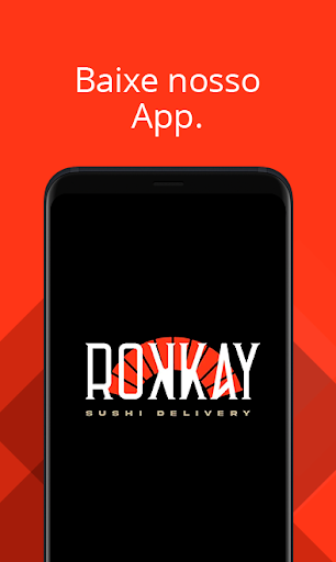 Android application Rokkay Sushi screenshort