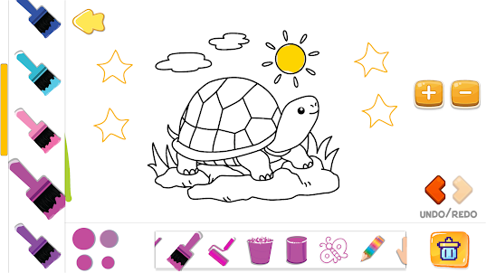 Color Sea Turtles Draw Book