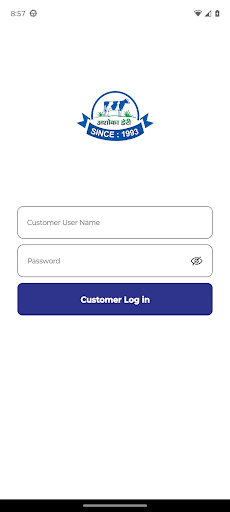 Android application Ashoka Dairy - Customer App screenshort