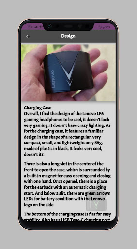 Lenovo Ip6 guide Screen 2