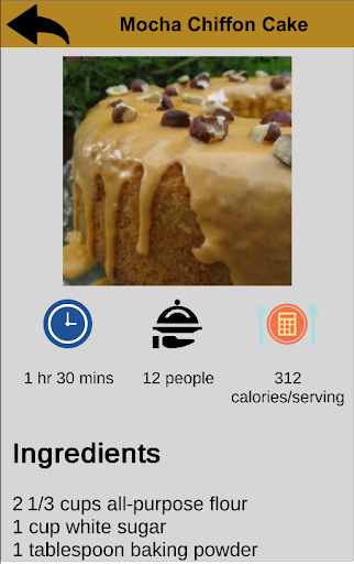 Easy Baking and Dessert Recipe Screen 2