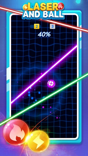 Laser and ball 1.3.0 APK + Mod (Unlimited money) untuk android