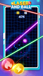 Laser and ball 1.3.0 APK + Mod (Remove ads) for Android
