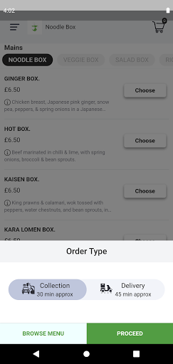 Noodle Box Screen 2