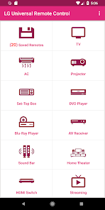 Captura de Pantalla 2 LG Universal Remote android