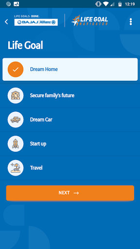 Life Goal Navigator Screen 3