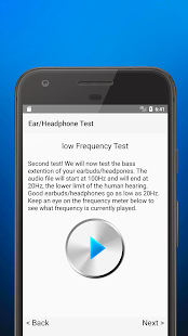 Ultimate Ear/Headphone Test Screenshot