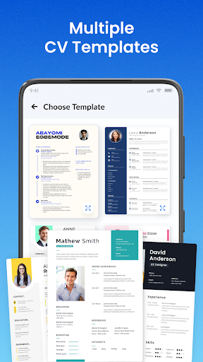 Resume Builder - CV Maker App Screen 2