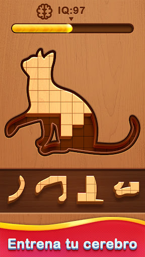 Block Puzzle: Wood Jigsaw Game Captura de Pantalla de la Aplicación Android 1