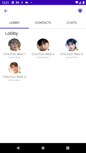 Cha Eun Woo Fake Video Call Screen 3