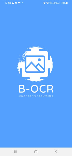 Android application B-OCR screenshort