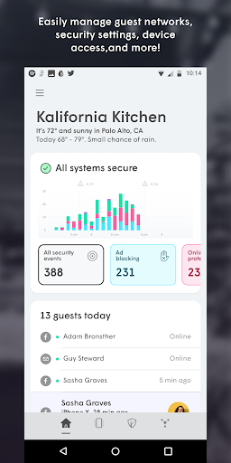 Android application WorkPass by Plume® screenshort