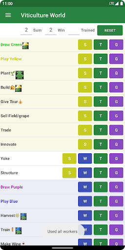 Android application Planner for Viticulture screenshort