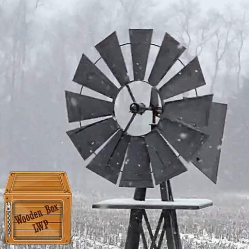 windmill weather wallpaper logo
