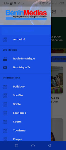 BéninMédias Actualité du Bénin Screen 2