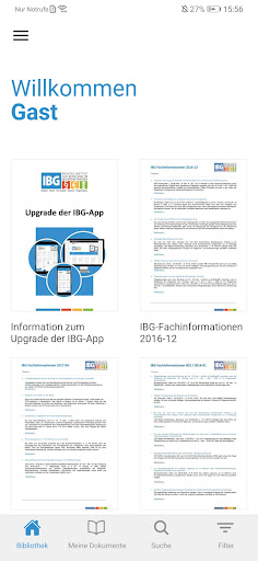 Android application IBG screenshort