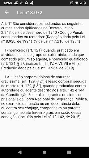 Lei de Crimes Hediondos 2025 Screenshot 3 - AppWisp.com