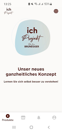 Android application Ich-Projekt screenshort