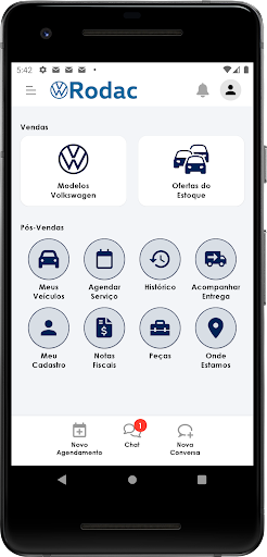 Rodac Volkswagen Screen 2