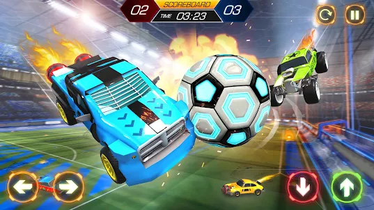 Rocket Car Ball Football Games