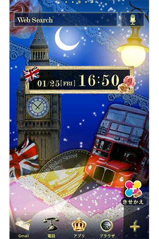 Android application ロンドン壁紙London Night screenshort