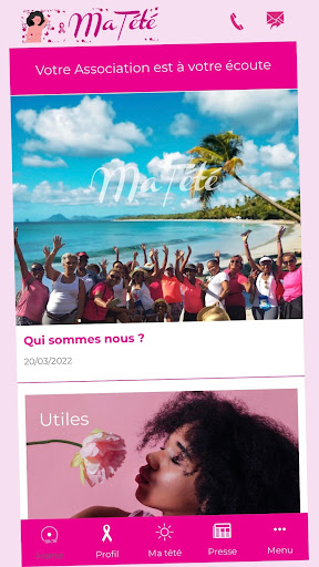 Android application Matété screenshort