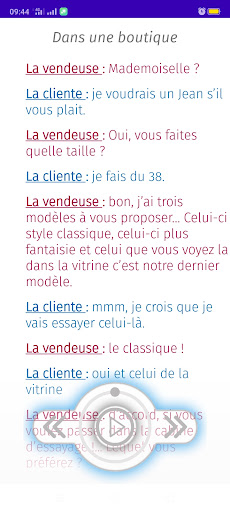 Parlons Français Offline Screen 3
