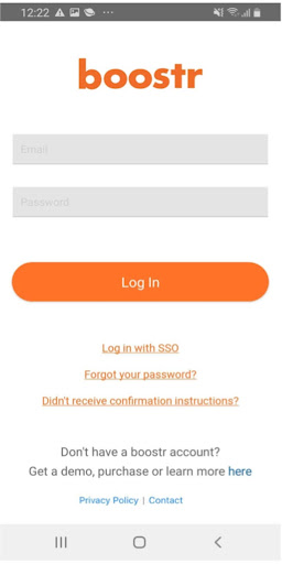 boostr Screen 2