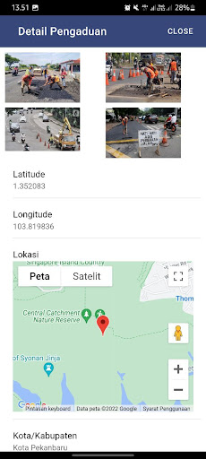 Android application Sijari Mantap Provinsi Riau screenshort